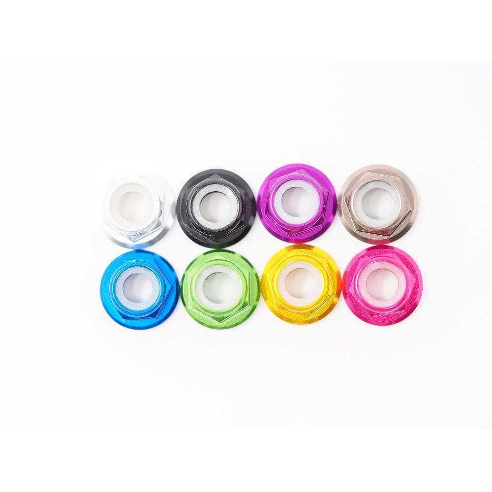  M5 Low Profile Prop Nut w/ Flange (4PCS) - Choose Your Color、mySite、merchandisen