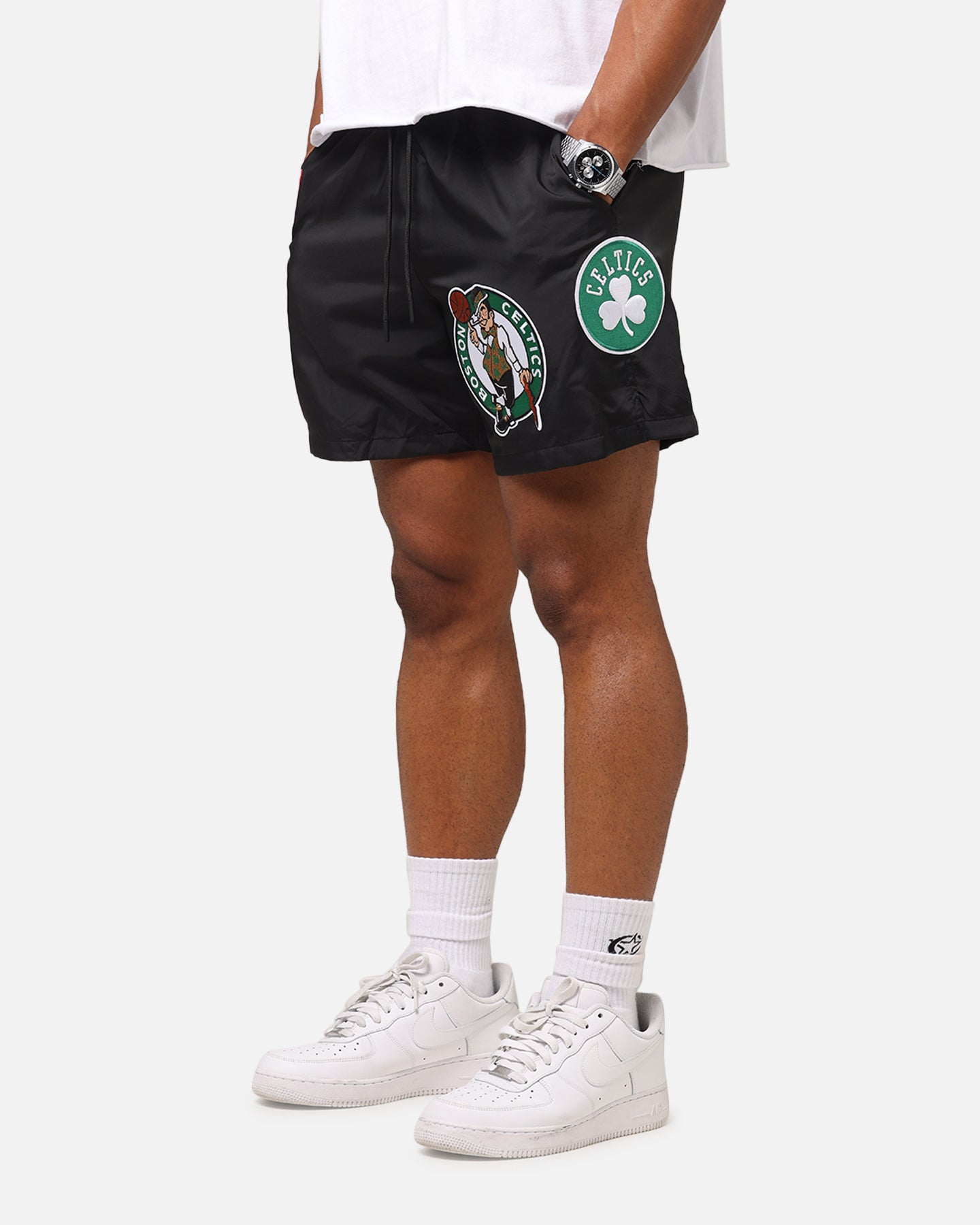 Pro Standard Boston Celtics Classic Woven Shorts Black、mySite、zt4zffjzw