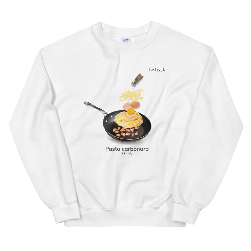Pasta Carbonara Unisex Sweatshirt、mySite、camillekostekn