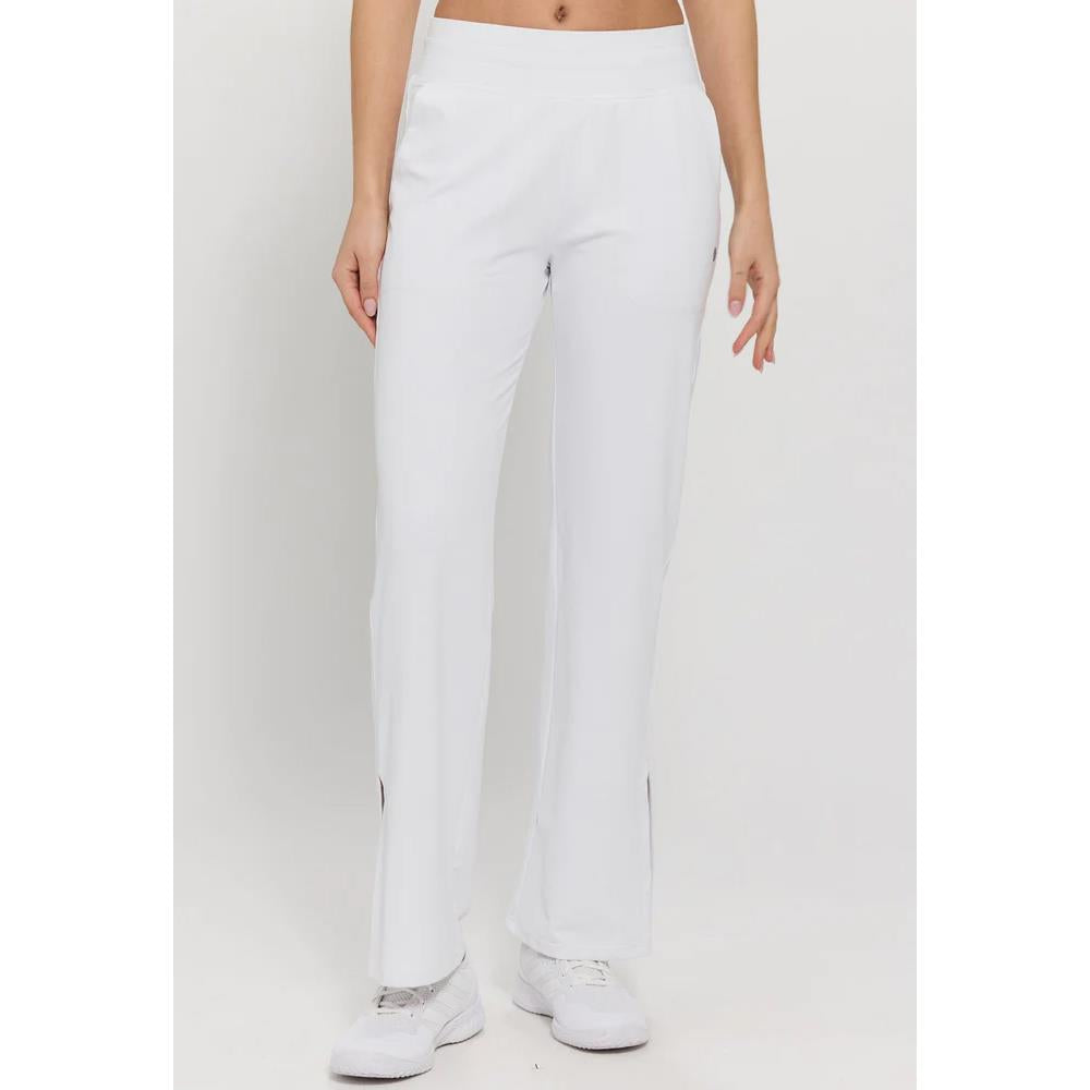 Lija Women's Wide Leg Pant - White