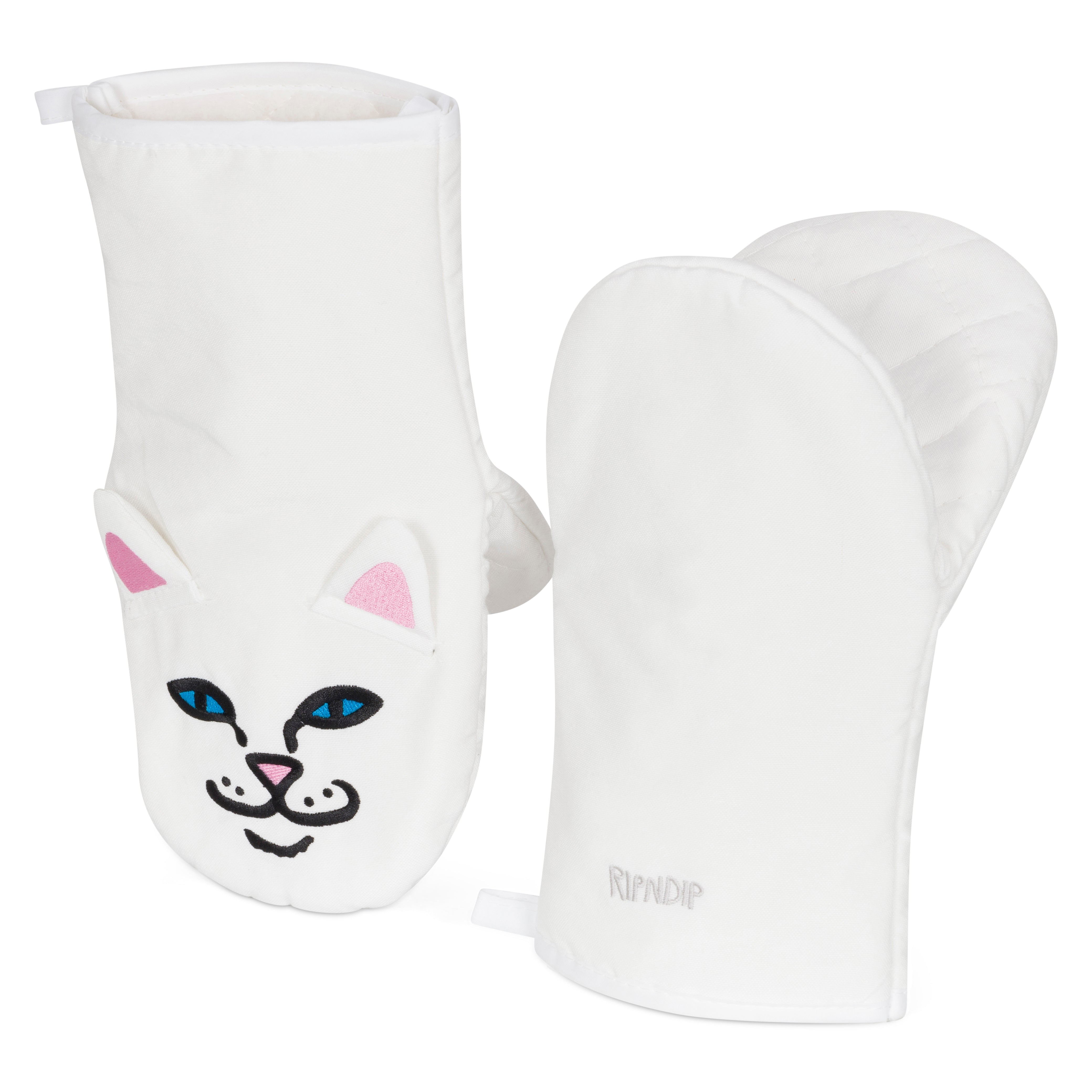  Nermie Oven Mittens (White)、mySite、merchandisen
