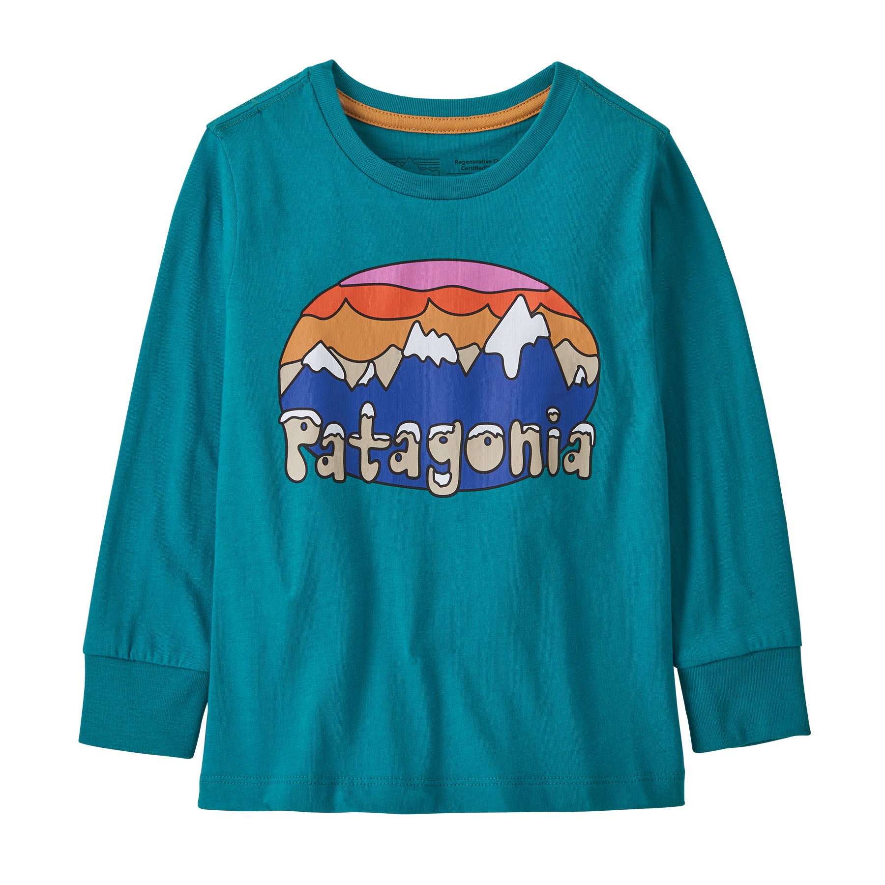 Baby Long-Sleeved Regenerative Organic Certified Cotton Fitz Roy Flurries T-Shirt - Sale、mySite、i-lightchina