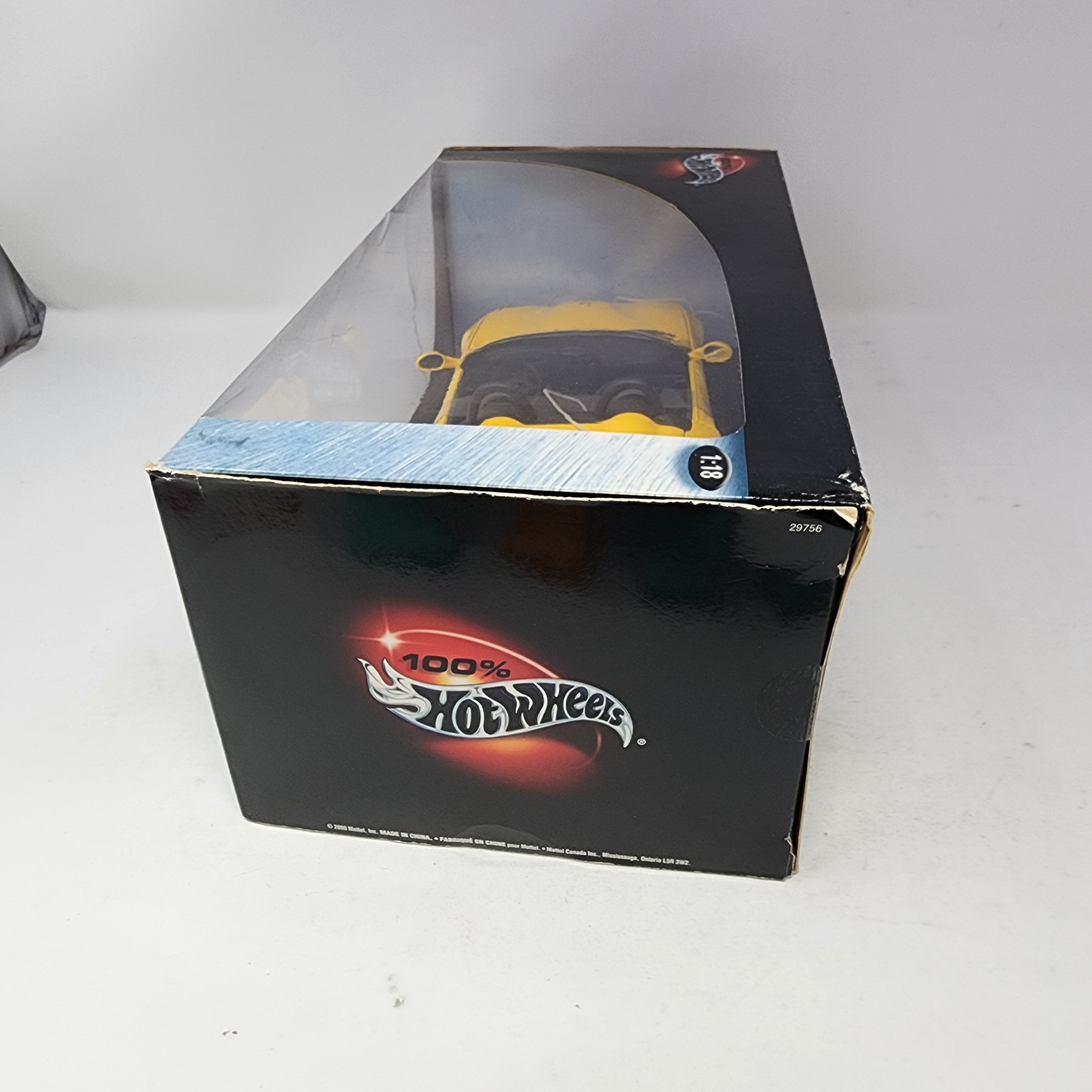 Ferrari 550 Barchetta Pinninfarina * Yellow * 100% Hot Wheels 1/18 Scale、mySite、hgirdovlk