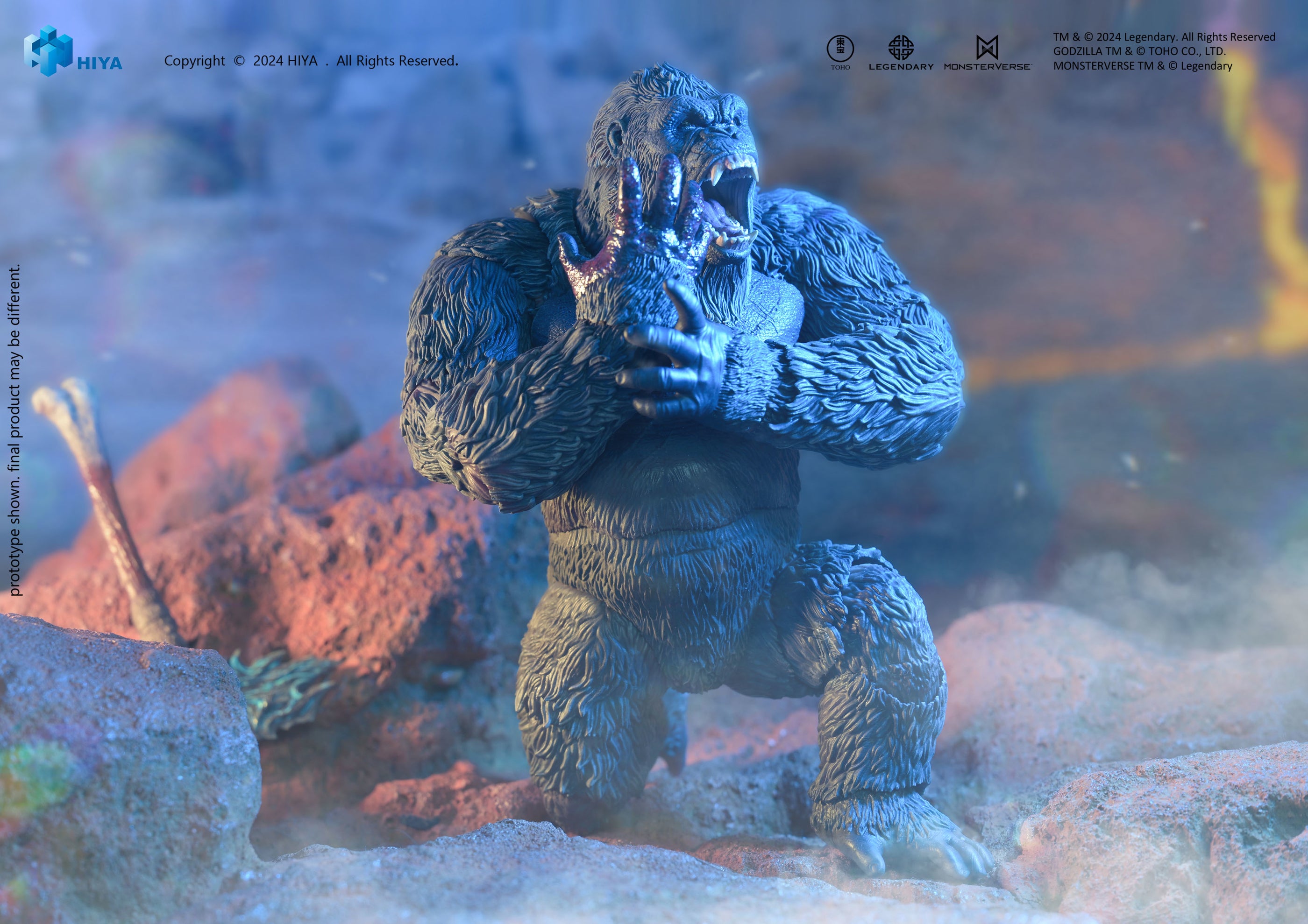 Hiya Toys Exquisite Basic Series Godzilla x Kong: The New Empire Kong (PX Previews Exclusive)、mySite、hgirdovlk