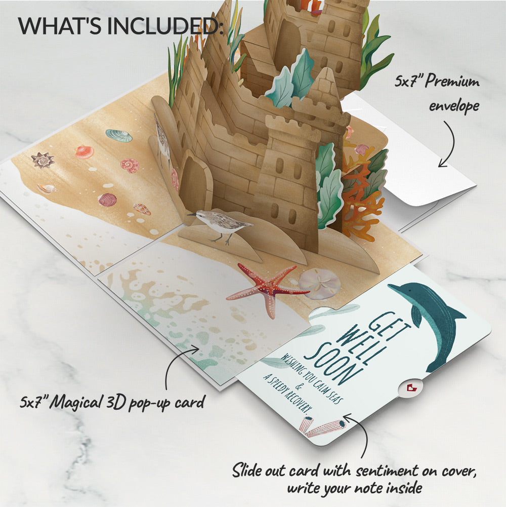 Seaside Sandcastle Get Well Soon Pop-Up Card and Sentiment Set、mySite、solidvoid