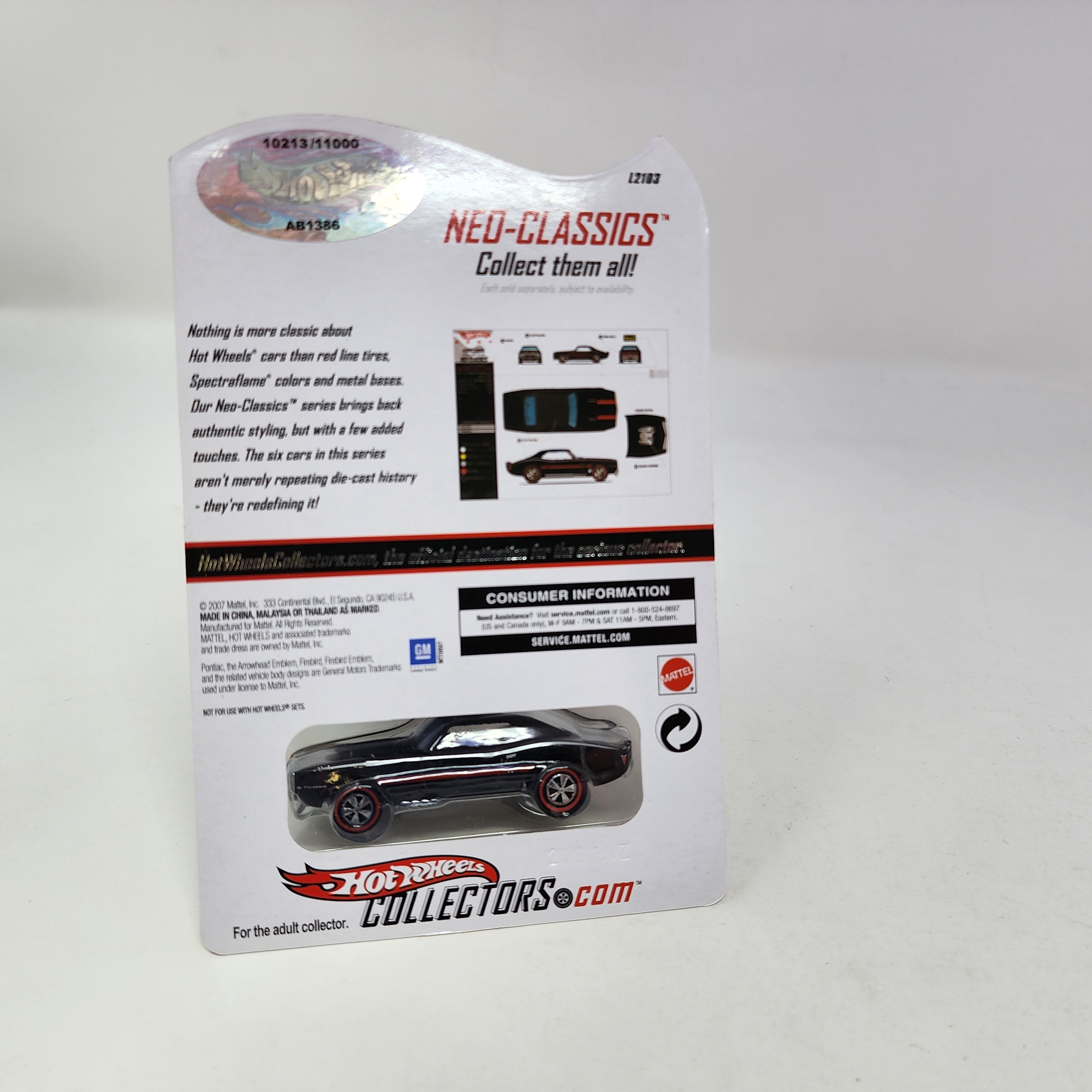 Custom Pontiac Firebird * Hot Wheels Red Line Club RLC Neo-Classics、mySite、hgirdovlk