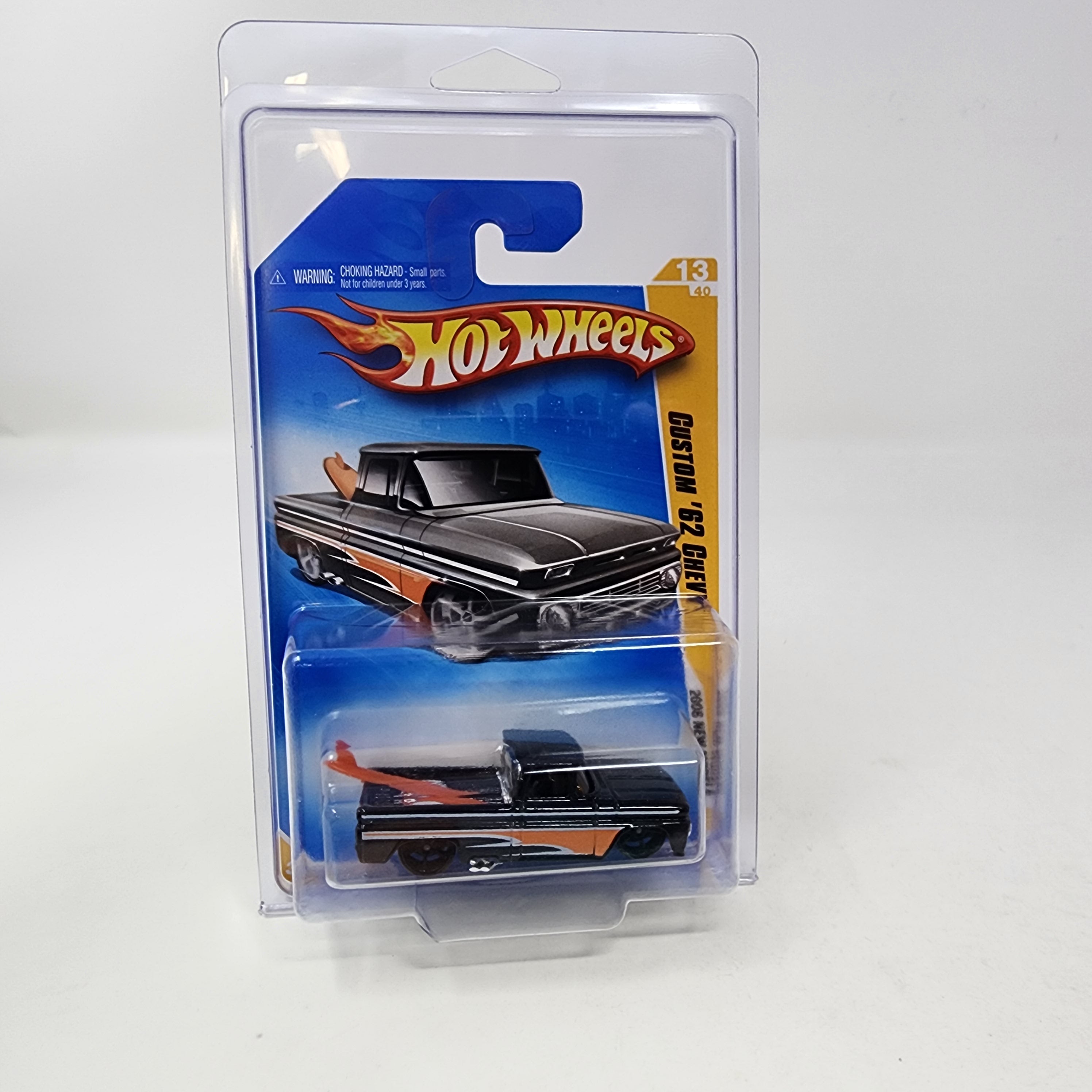 Custom '62 Chevy #13 * BLACK * Hot Wheels 2008、mySite、hgirdovlk