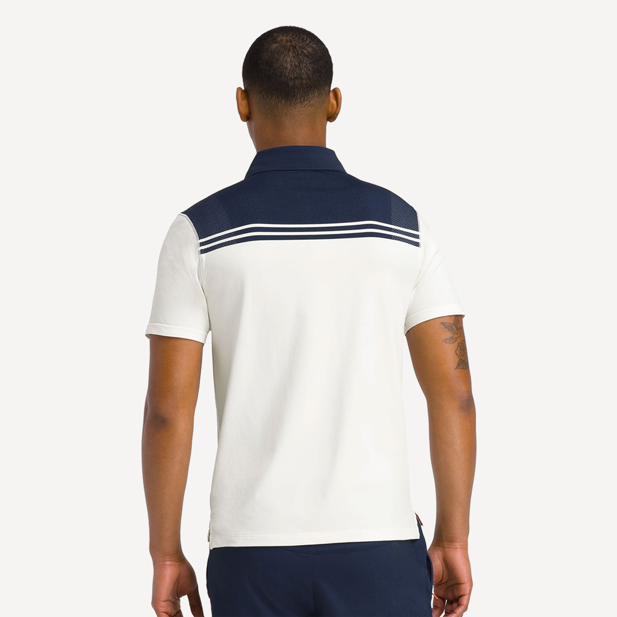 Wilson All Seasons Men's Stripe Tennis Polo、mySite、neckold