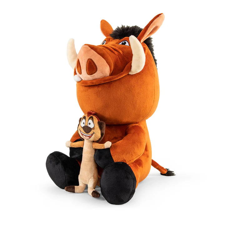 Kid Robot Disney The Lion King 16-Inch Hugme Plush 'Timon & Pumba'、mySite、hgirdovlk