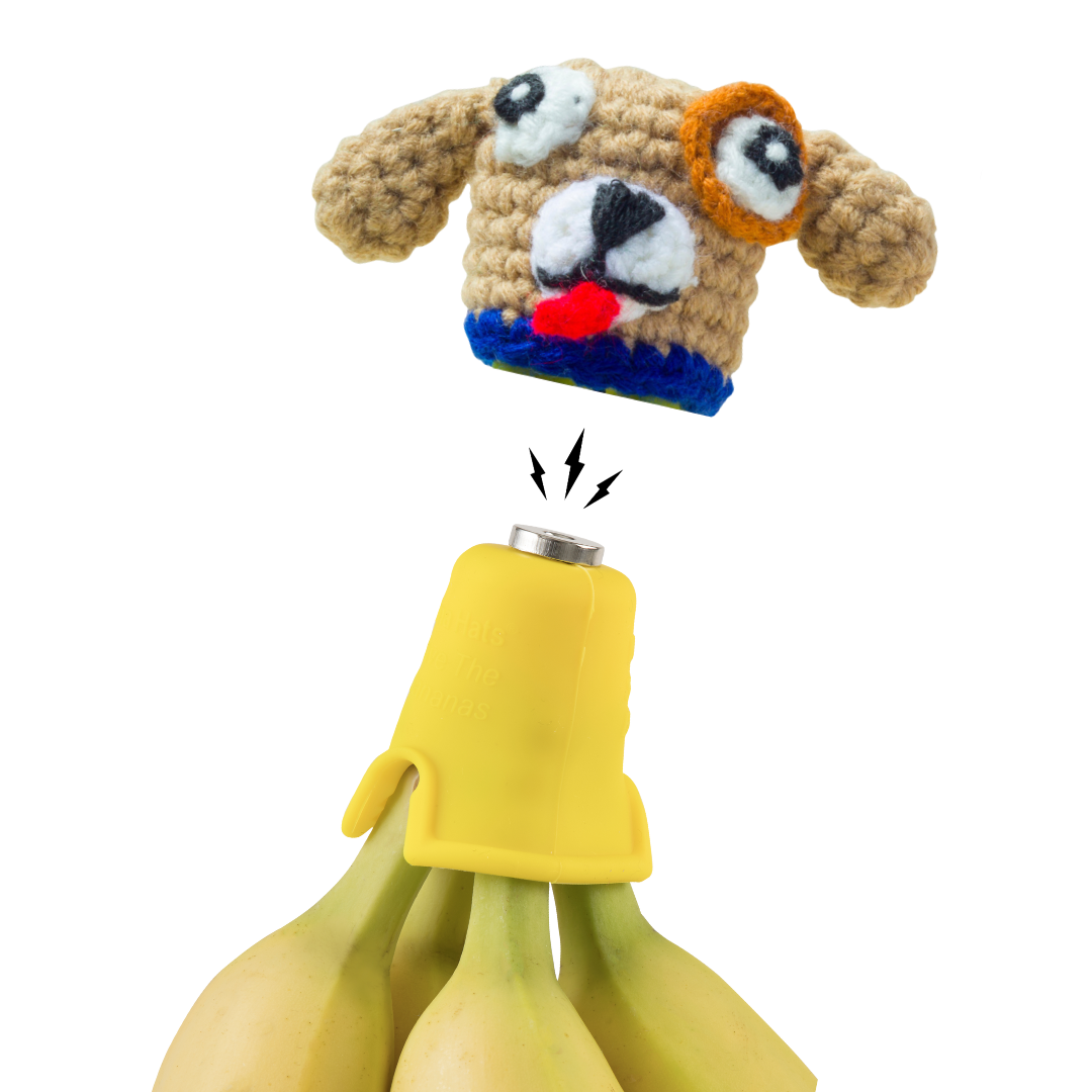 Dog Nana Hat | Includes 2 Stretchy Silicone Caps with Magnets、mySite、hinf8tx79