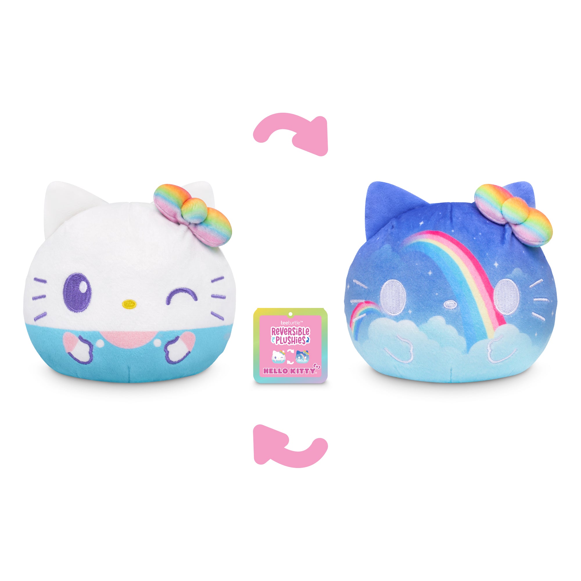 Rainbow Skies Hello Kitty 4 Reversible Plushie、mySite、lovesweatpilates