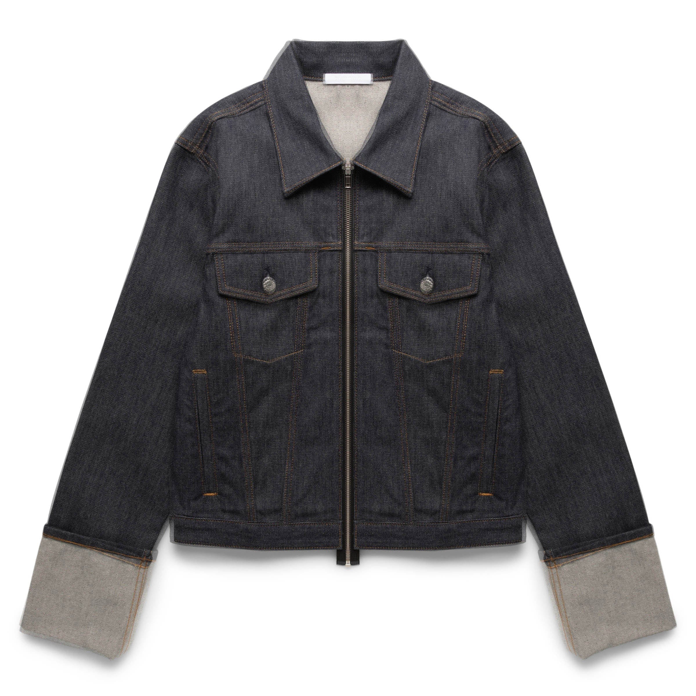 CUFFED DENIM TRUCKER JACKET、mySite、zt4zffjzw