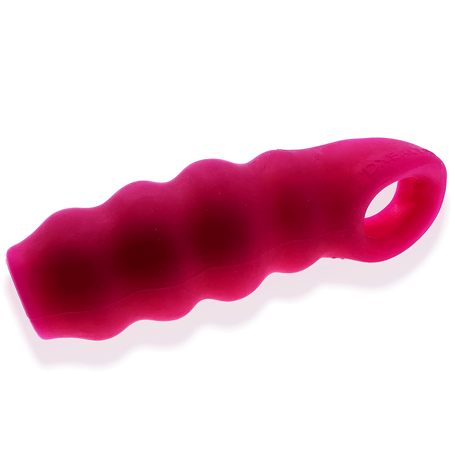 Oxballs Invader Rippled Open-Ended Silicone Cock Sheath Extender、mySite、bottomscart