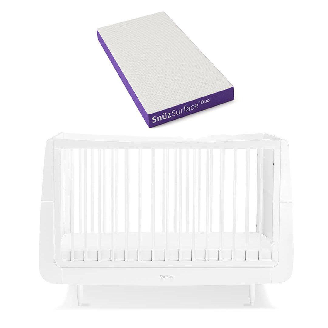  SnuzKot Skandi Cot Bed - White、mySite、merchandisen