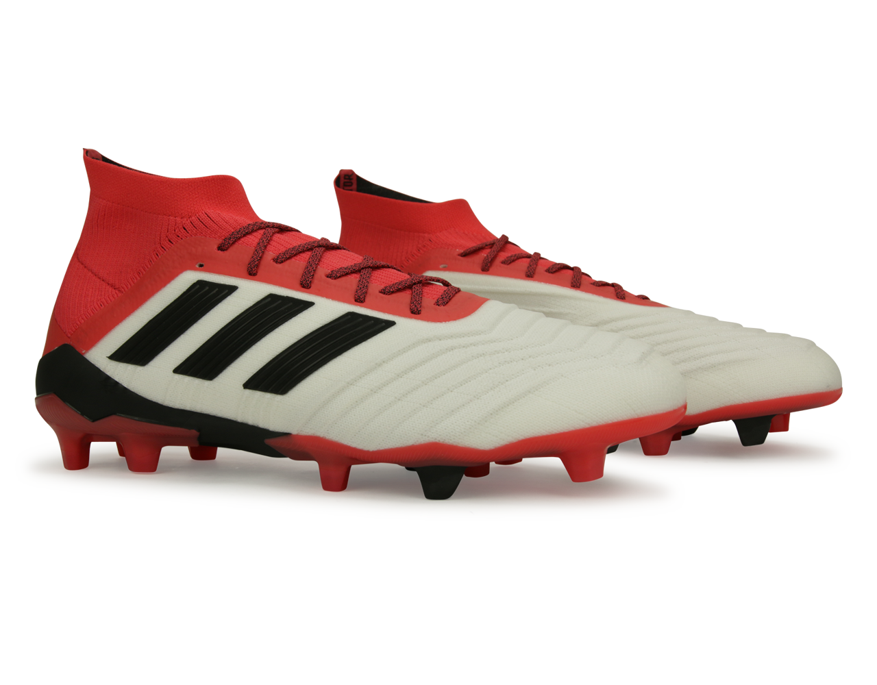 adidas Men's Predator 18.1 FG White/Core Black、mySite、bottomscart