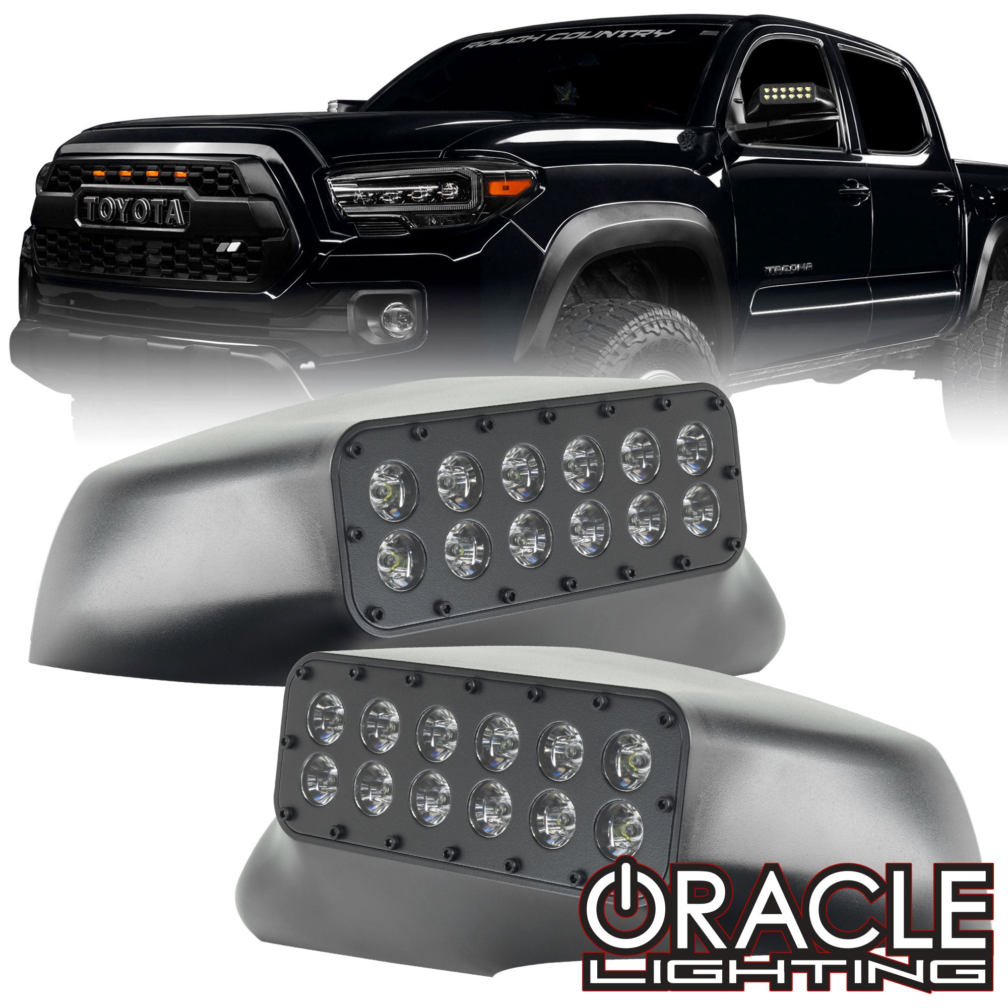 ORACLE Lighting 2016-2023 Toyota Tacoma LED Off-Road Side Mirror Ditch Lights、mySite、nflplayoffbracketp