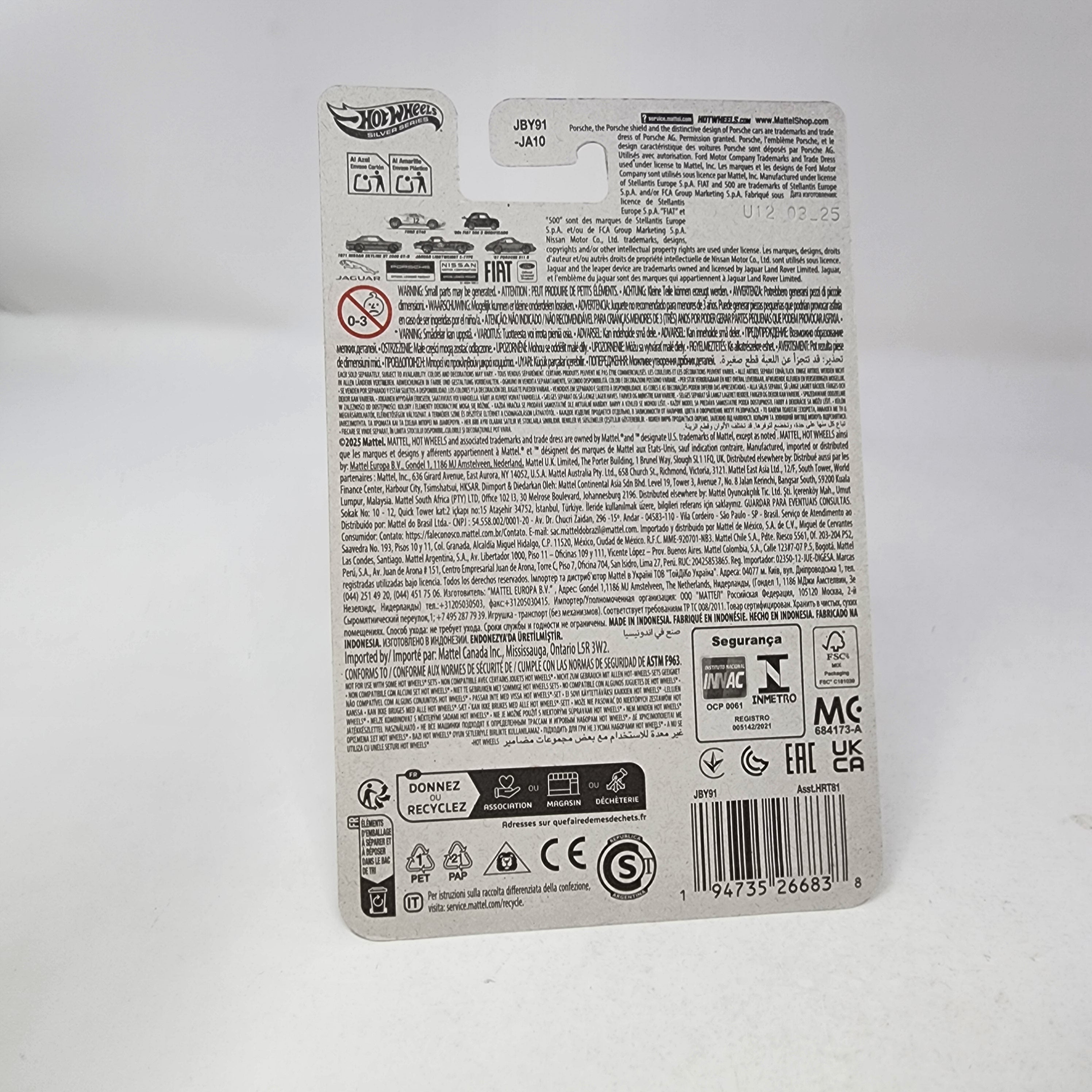 CHASE * '67 Porsche 911 R 5/5 * Spectraflame Dark RED * 2025 Hot Wheels National Icons Silver Series、mySite、hgirdovlk