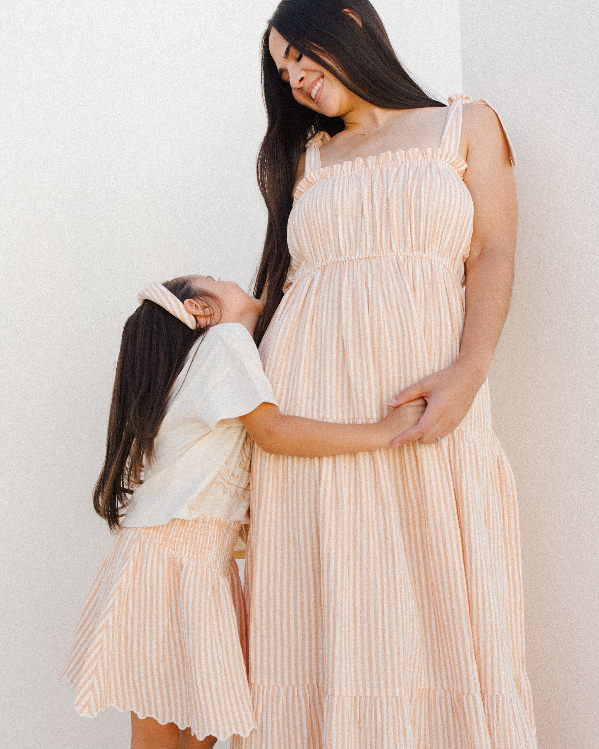  Delphina Dress | Grapefruit Stripe、mySite、layawaytickets