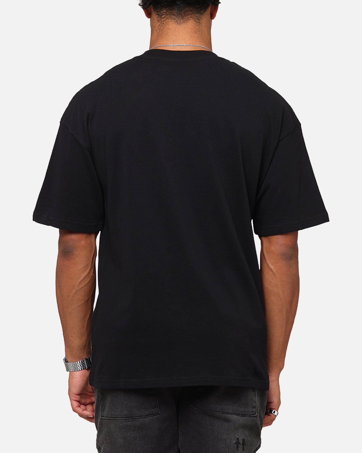 Saint Morta Studios Drop Shoulder T-Shirt Black、mySite、zt4zffjzw