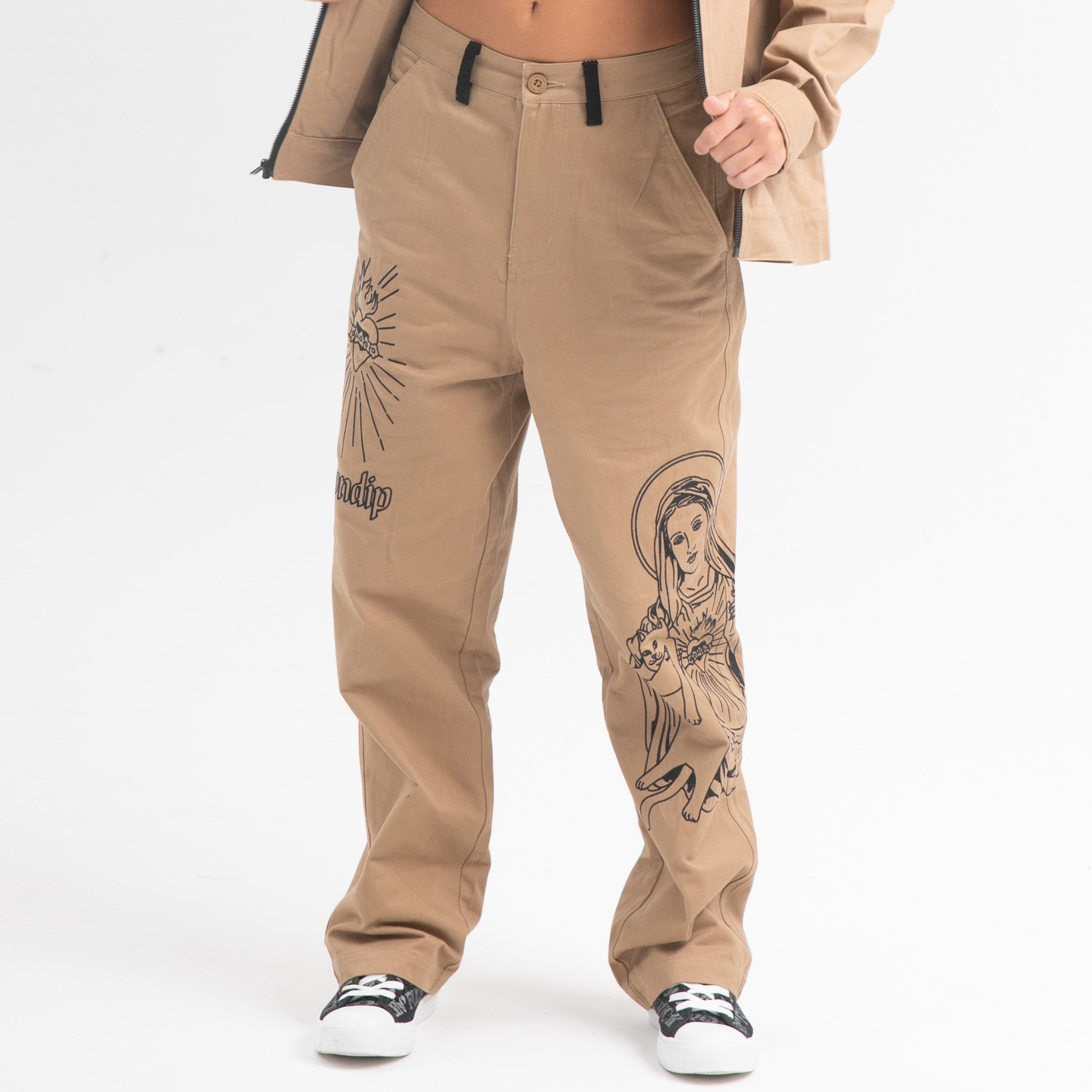  Mother Mary Pants (Tan)、mySite、merchandisen
