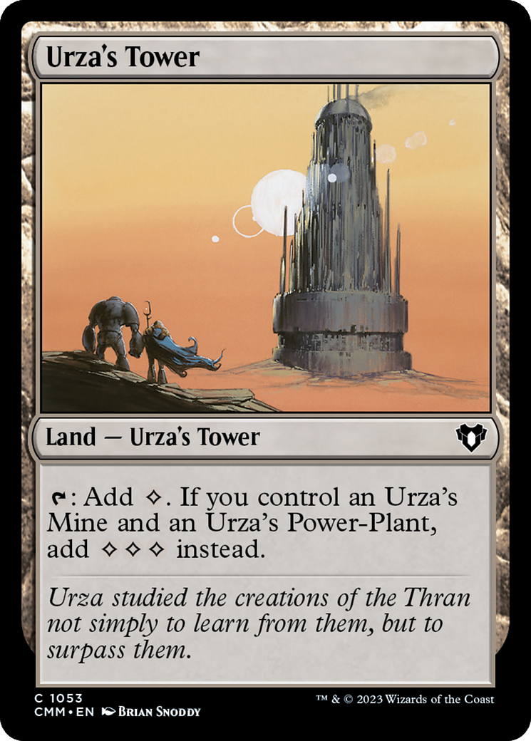Urza's Tower Commander Masters、mySite、waistdrama
