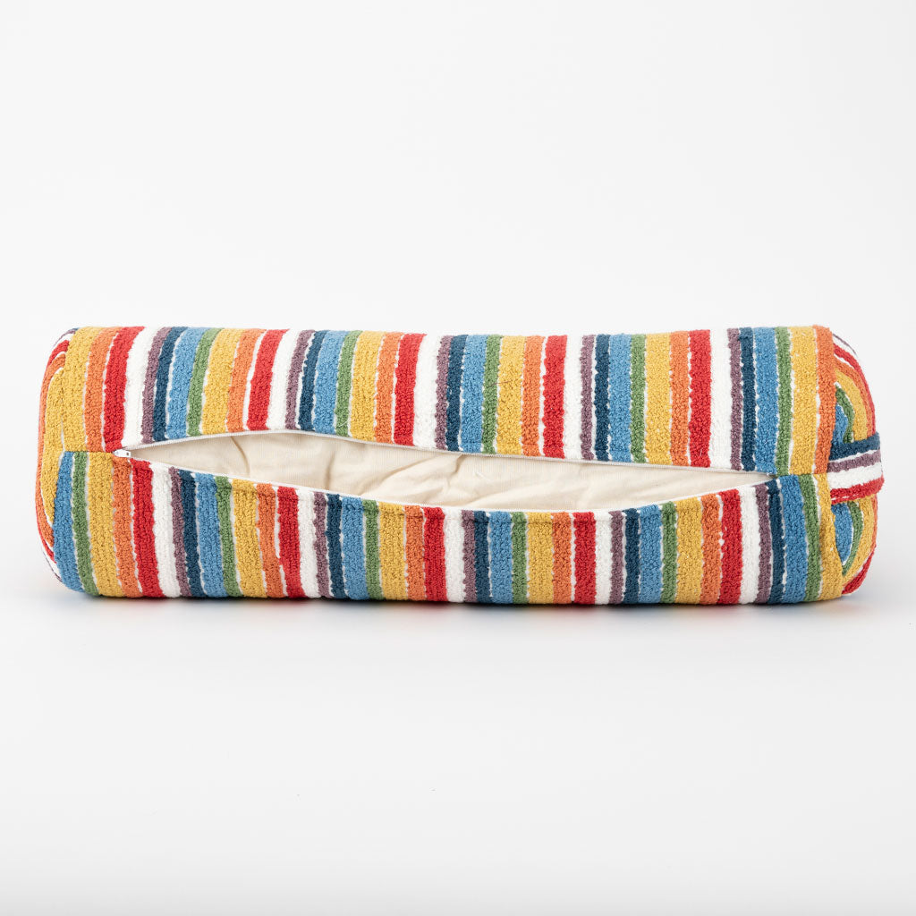 Textured Stripe Bolster - COVER ONLY、mySite、topwebapps