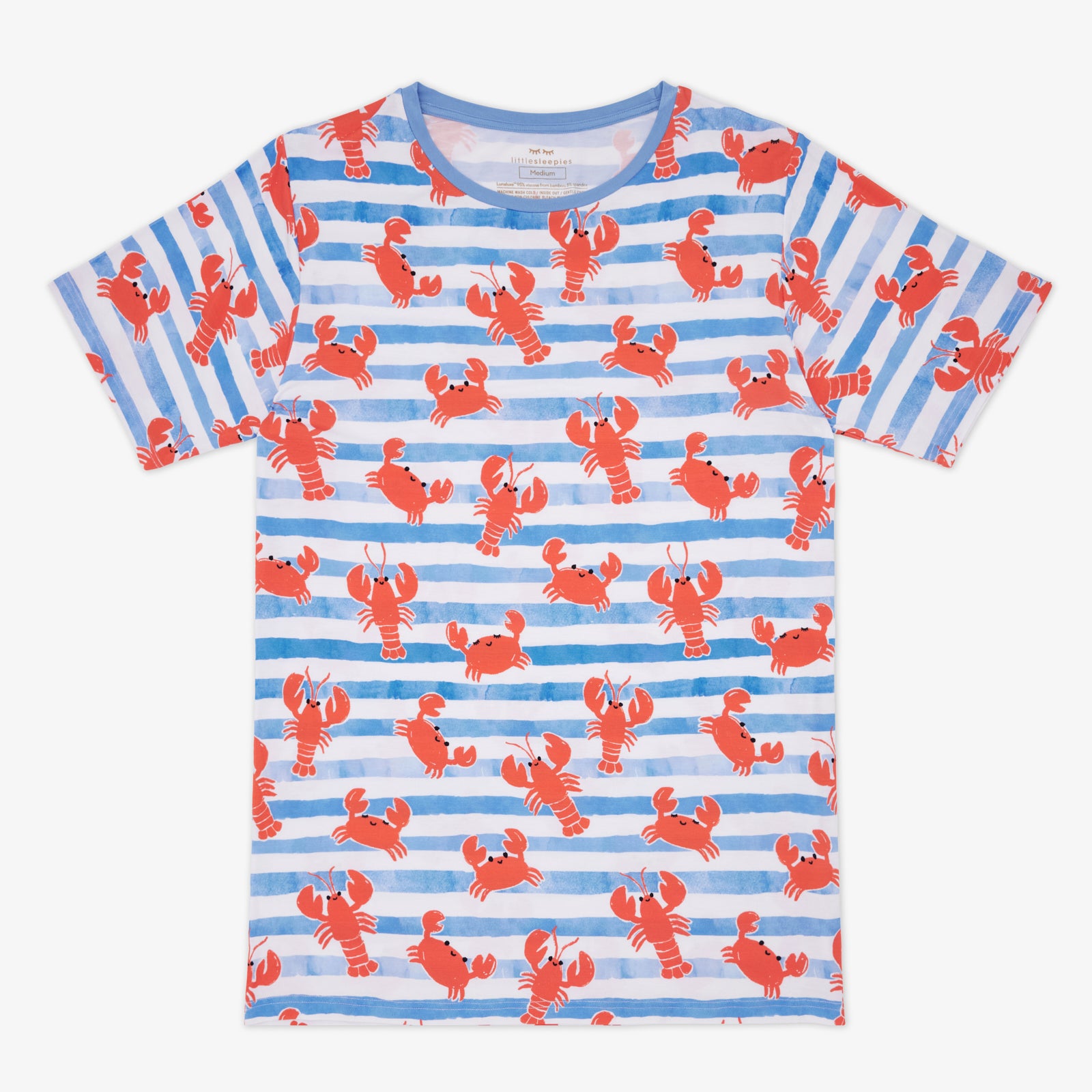 Crustacean Crew Men's Short Sleeve Pajama Top、mySite、g9winljtr