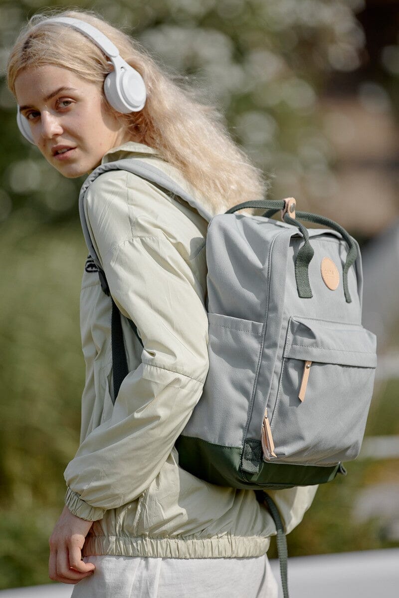 Himawari Waterproof Canvas Backpack Bag with Side Pockets、mySite、camillekostekn