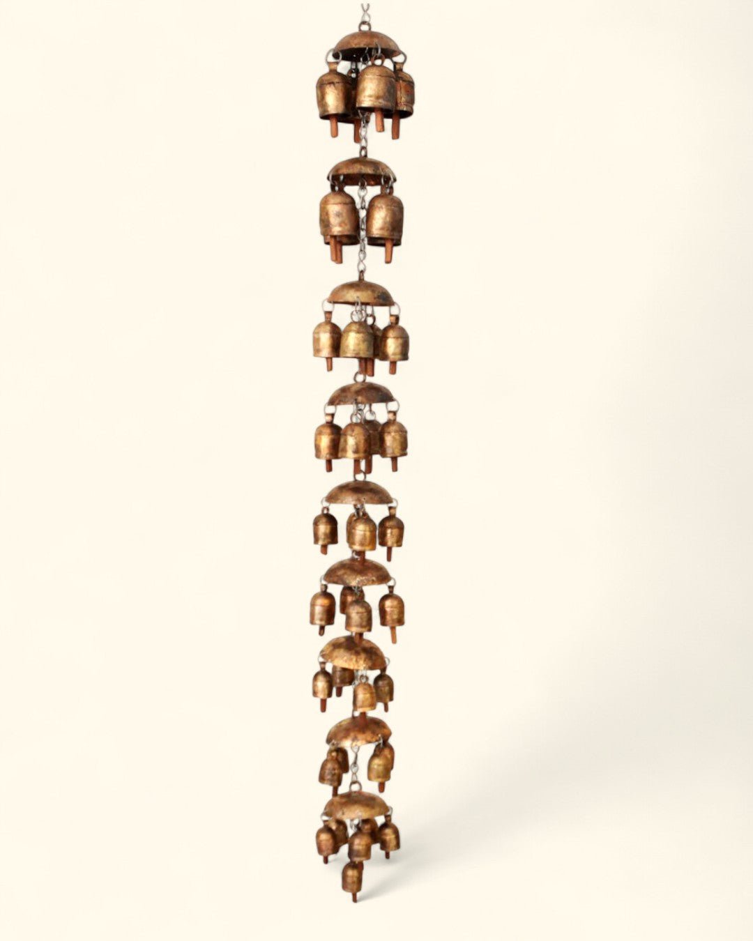 Nine Tier Regal Bell Chime with 37 bells、mySite、topwebapps