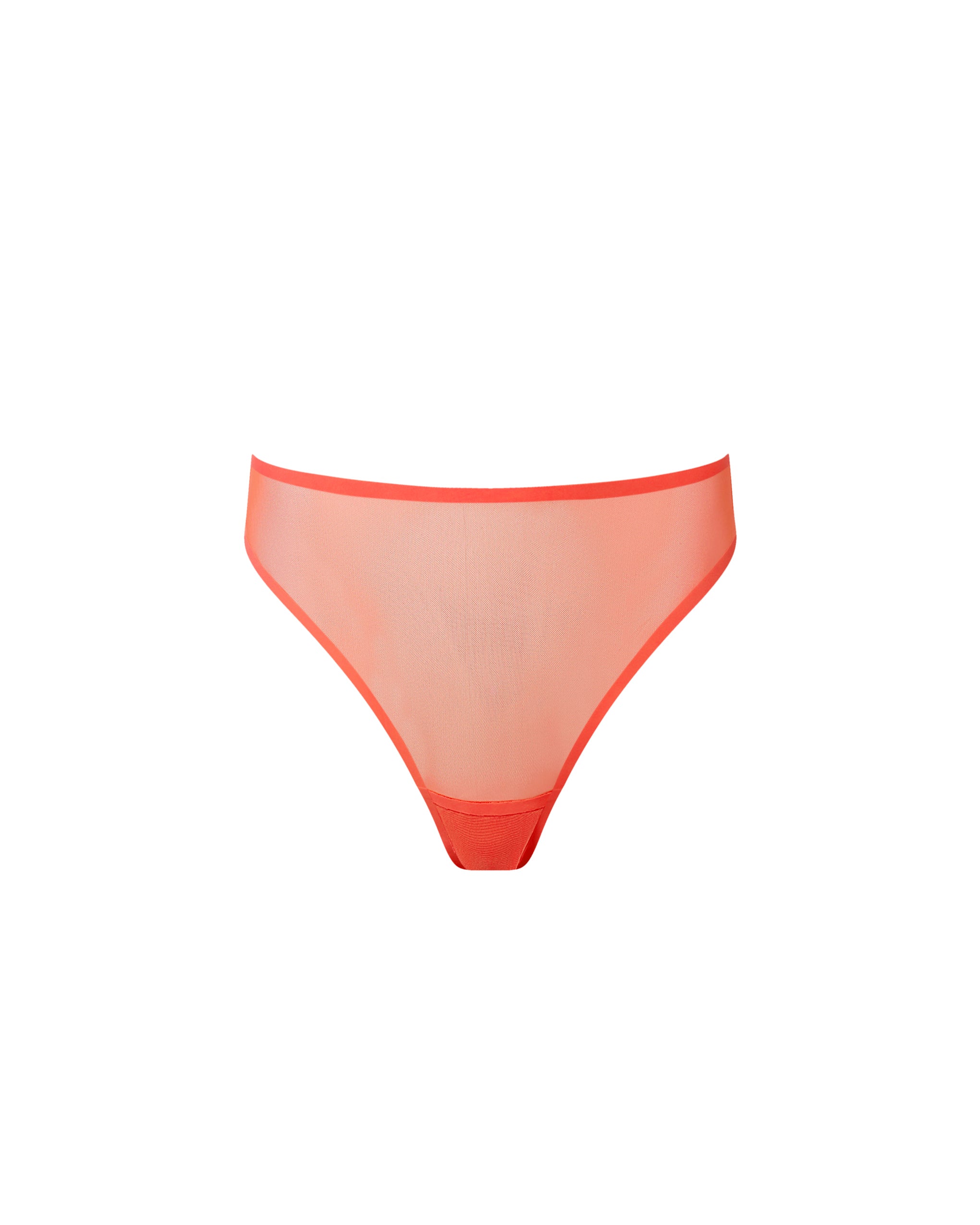 Naomi High-waist Thong Hot Coral、mySite、bengalsvssteelers