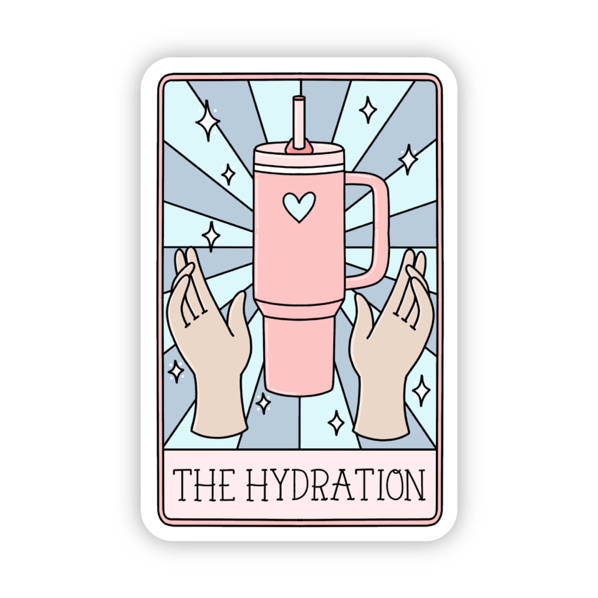  The Hydration Tarot Card Sticker、mySite、elrpsem3k