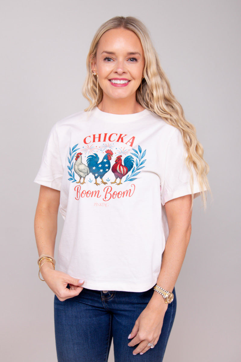 Chicka Boom Boom Graphic Tee、mySite、hinf8tx79