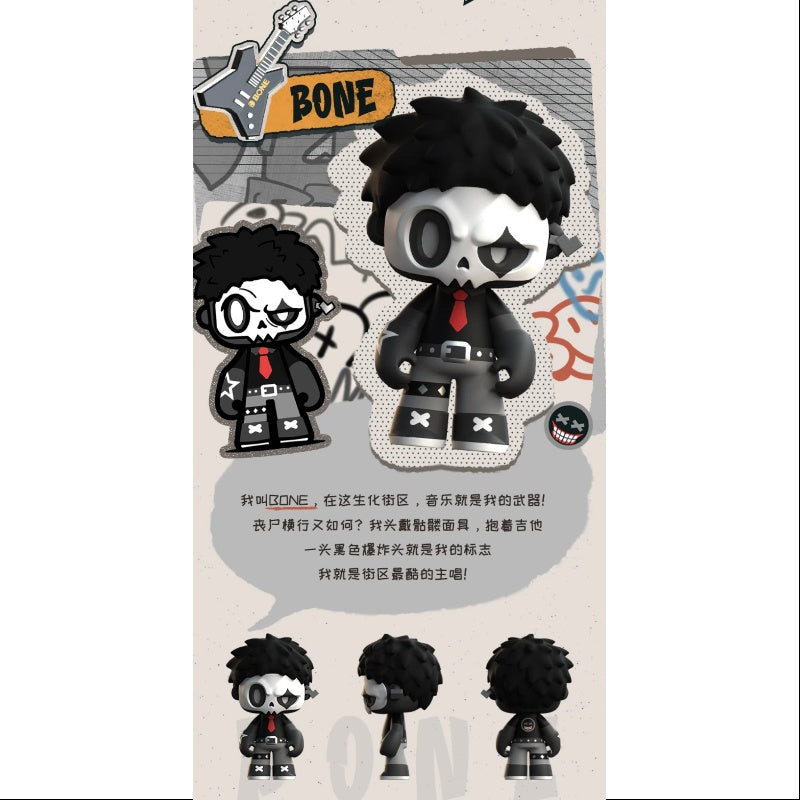  MR.BONE Junior 2.0 Zombies Block Series Whole Set Opened、mySite、greenlandpopulation