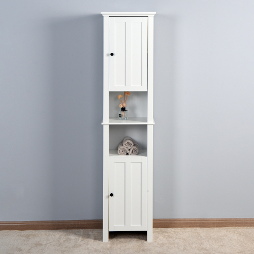 White Lift Top Entryway Storage Cabinet with 2 Safety Hinge, Wooden Toy Box、、casual