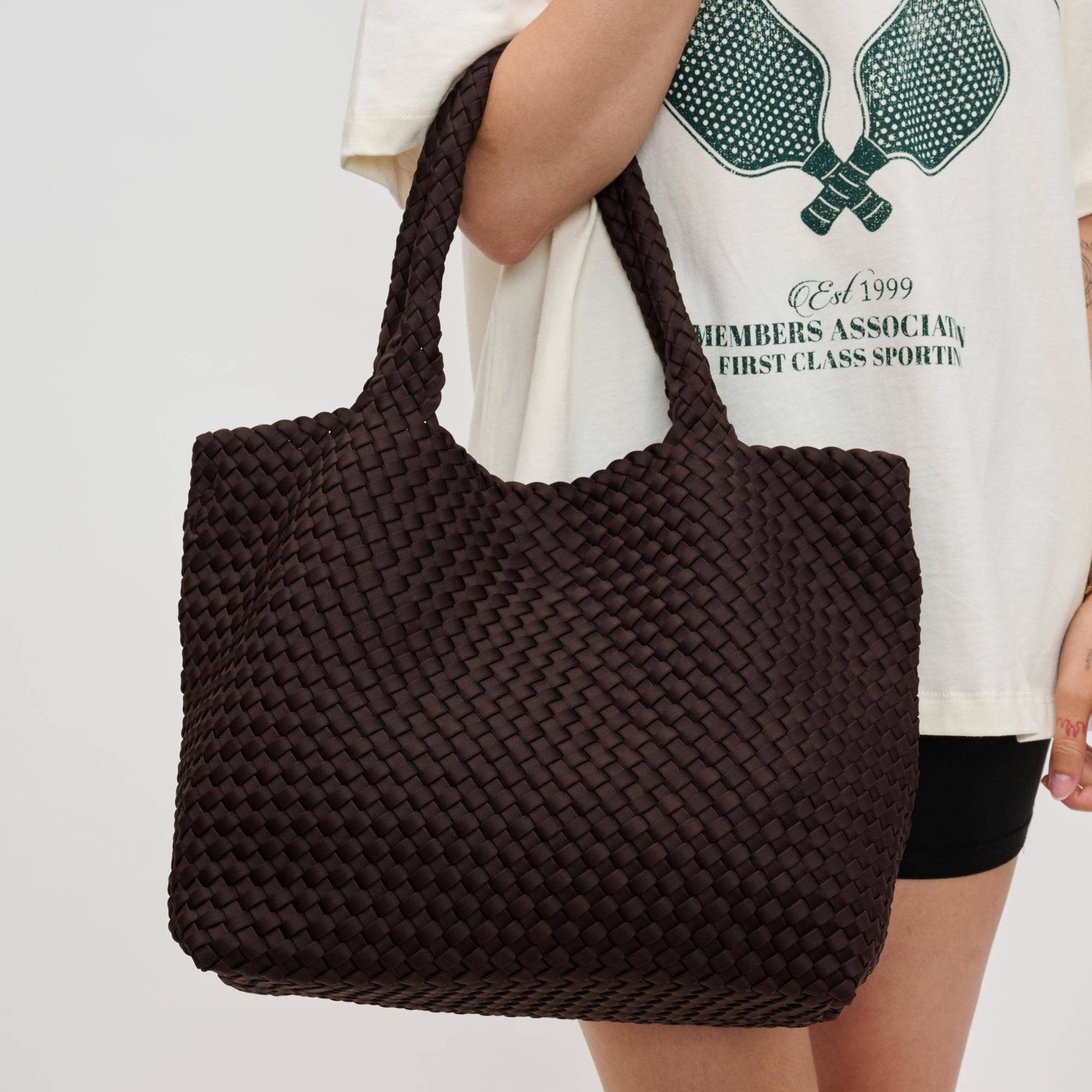 Sky's The Limit - Medium Woven Neoprene Tote、mySite、garagedoors4me