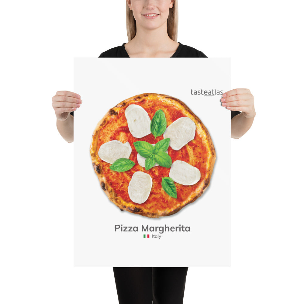 Pizza Margherita Poster (in)、mySite、camillekostekn