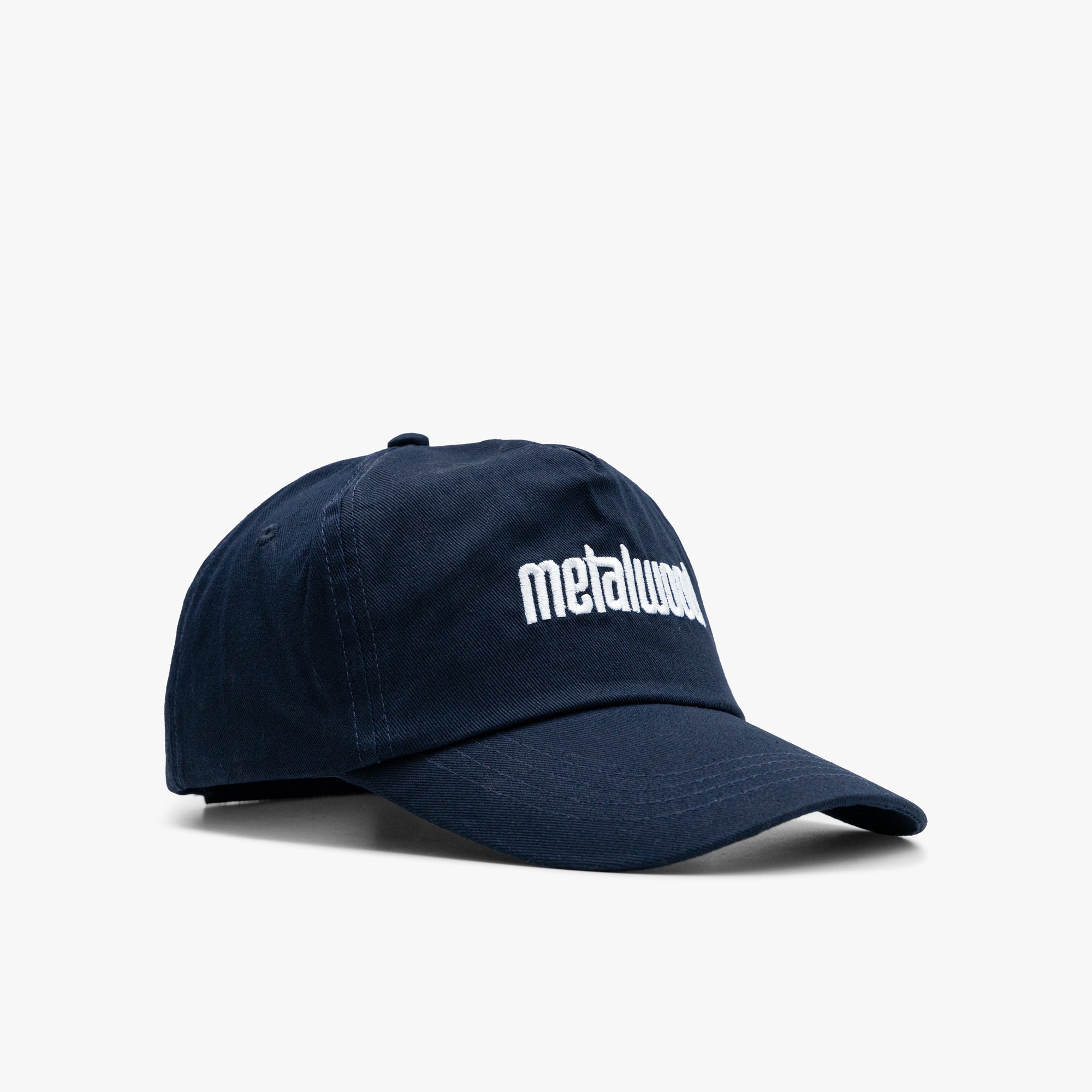  Metalwood Logo 5-Panel Hat Navy、mySite、merchandisen