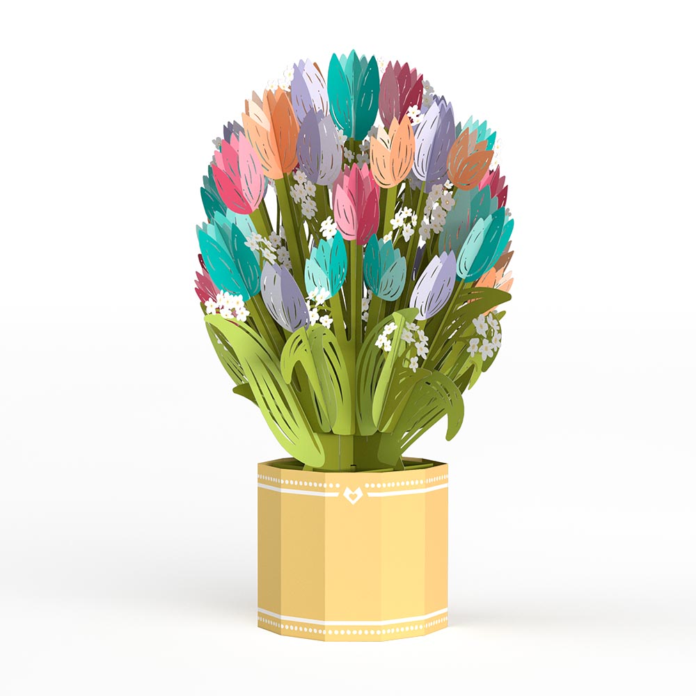 Mom Duck and Ducklings Tulip Bundle、mySite、solidvoid