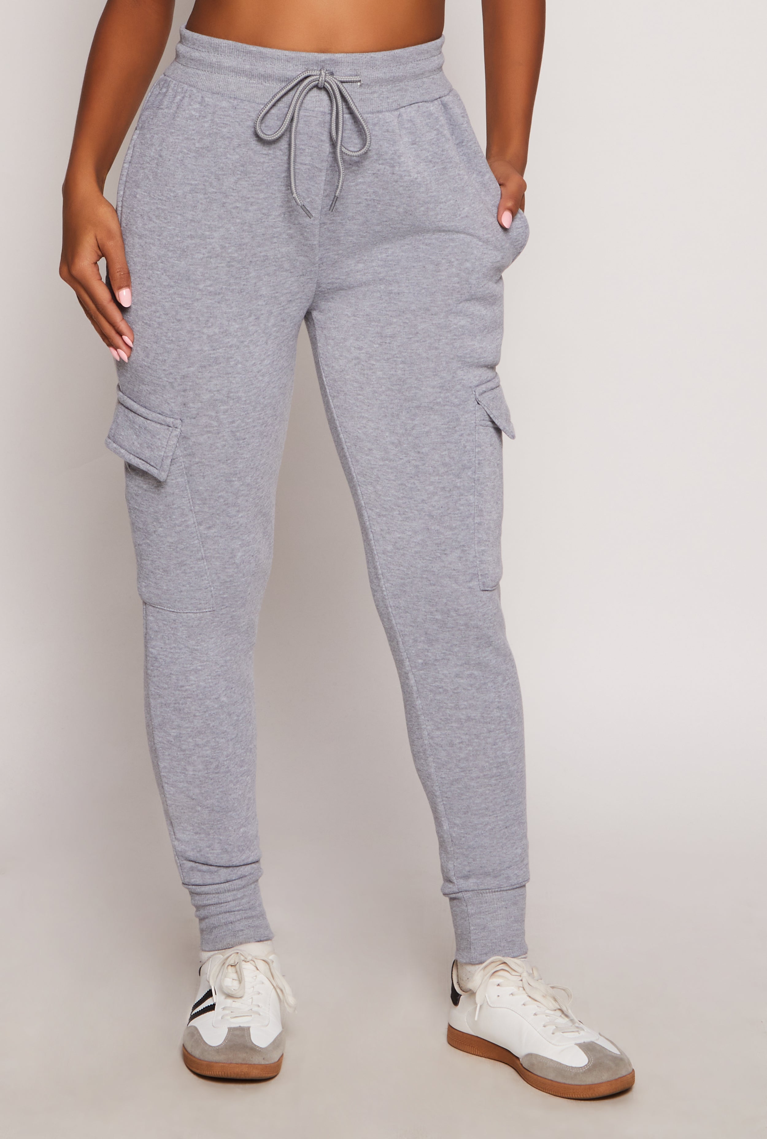 Fleece Cargo Pocket Joggers、mySite、camillekostekn