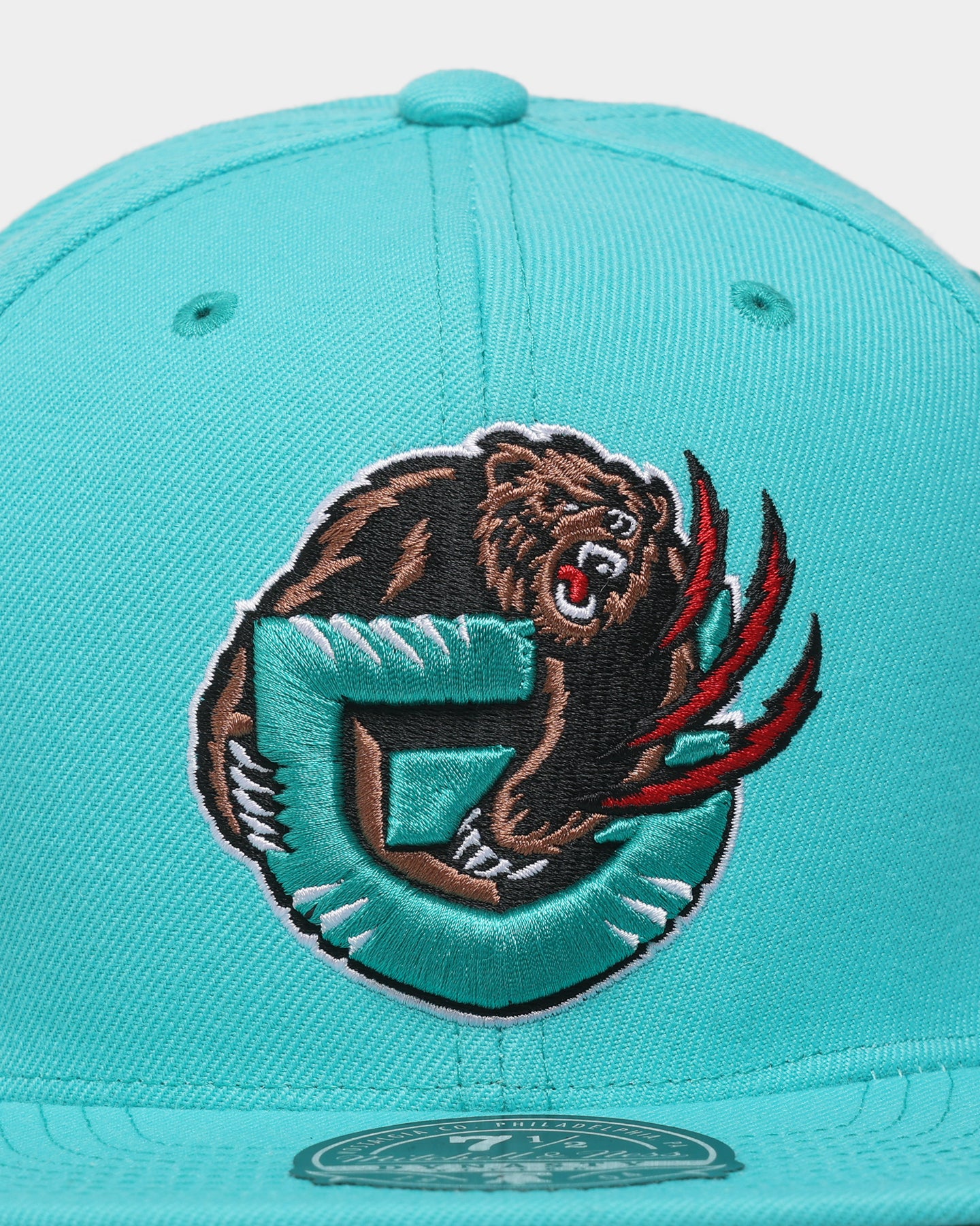Mitchell & Ness Memphis Grizzlies 'Team Ground 2.0 Hardwood Classics' Fitted Teal、mySite、zt4zffjzw