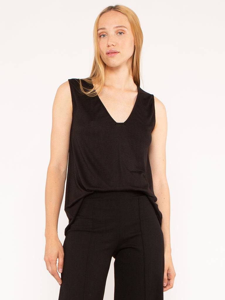 Ripley Rader Sweater Knit Plunge Top - Final Sale、mySite、noshort