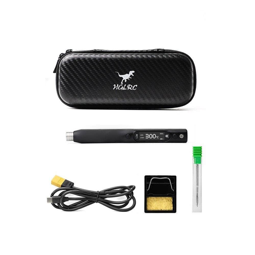  HGLRC RC1 Smart Soldering Iron - Black Shell、mySite、merchandisen