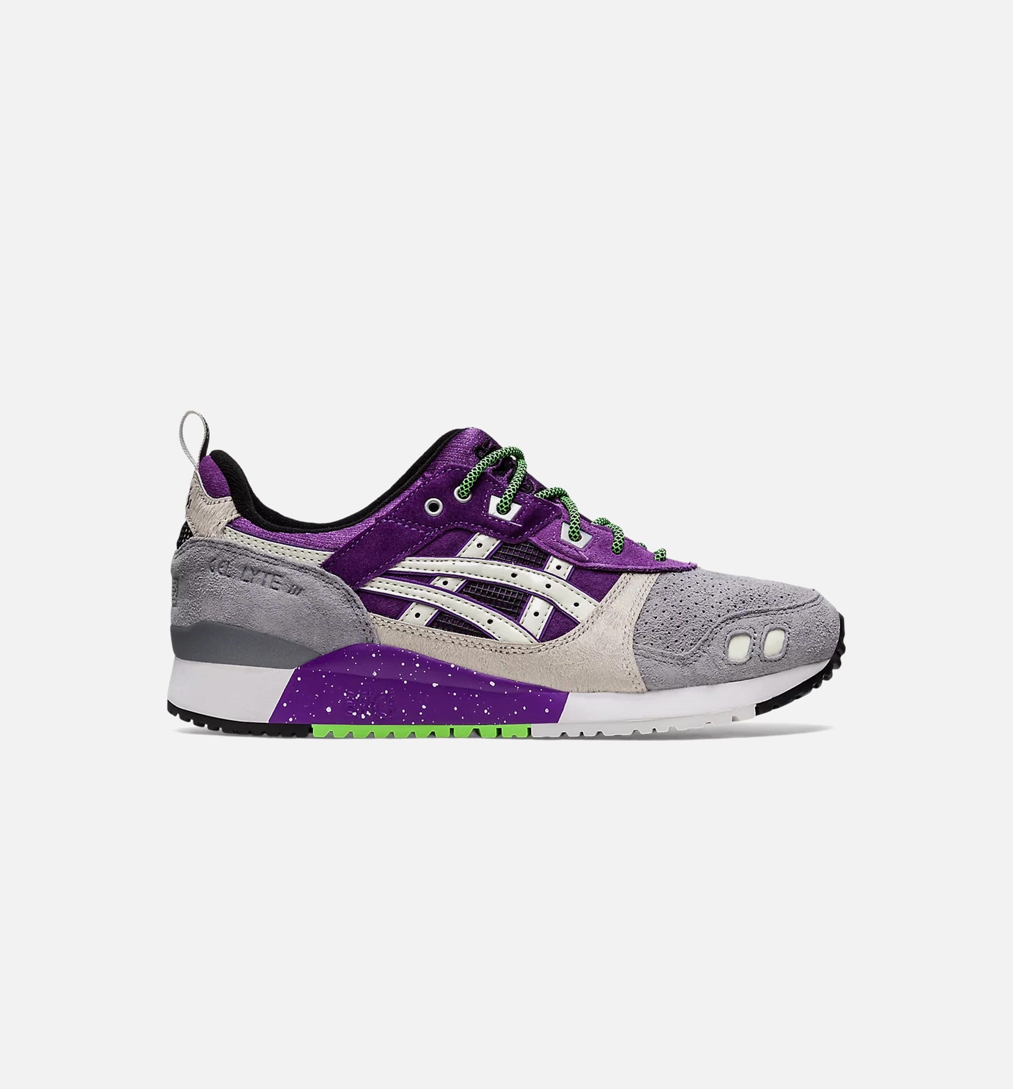 Gel Lyte III OG Sneaker Freaker Atmos Alley Cats Mens Lifestyle Shoe - Grey/Purple、mySite、dreamappss
