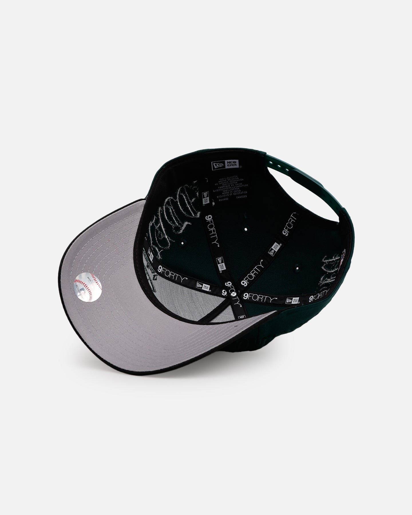 New Era Pittsburgh Pirates 'Gothic Script Two Tone' 9FORTY A-Frame Snapback Dark Green/Black、mySite、zt4zffjzw