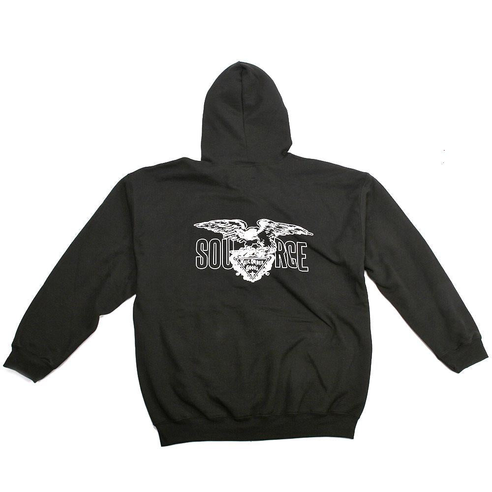  Source Since 03 Zip Hood Sweater - Black、mySite、merchandisen