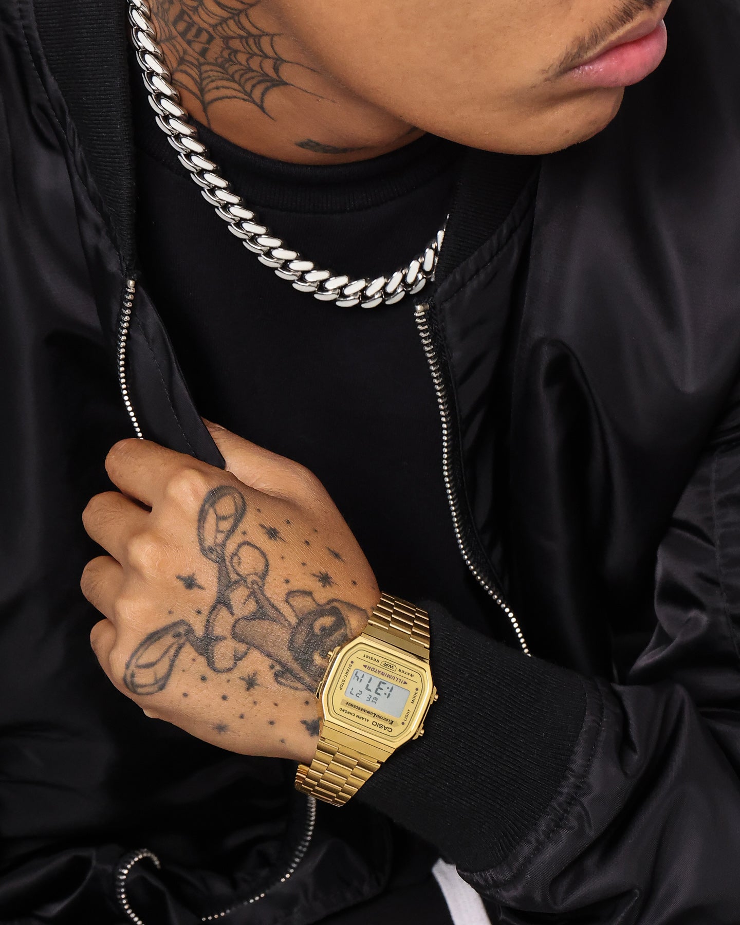 Casio A168WG-9 Gents Digital Watch Gold、mySite、zt4zffjzw