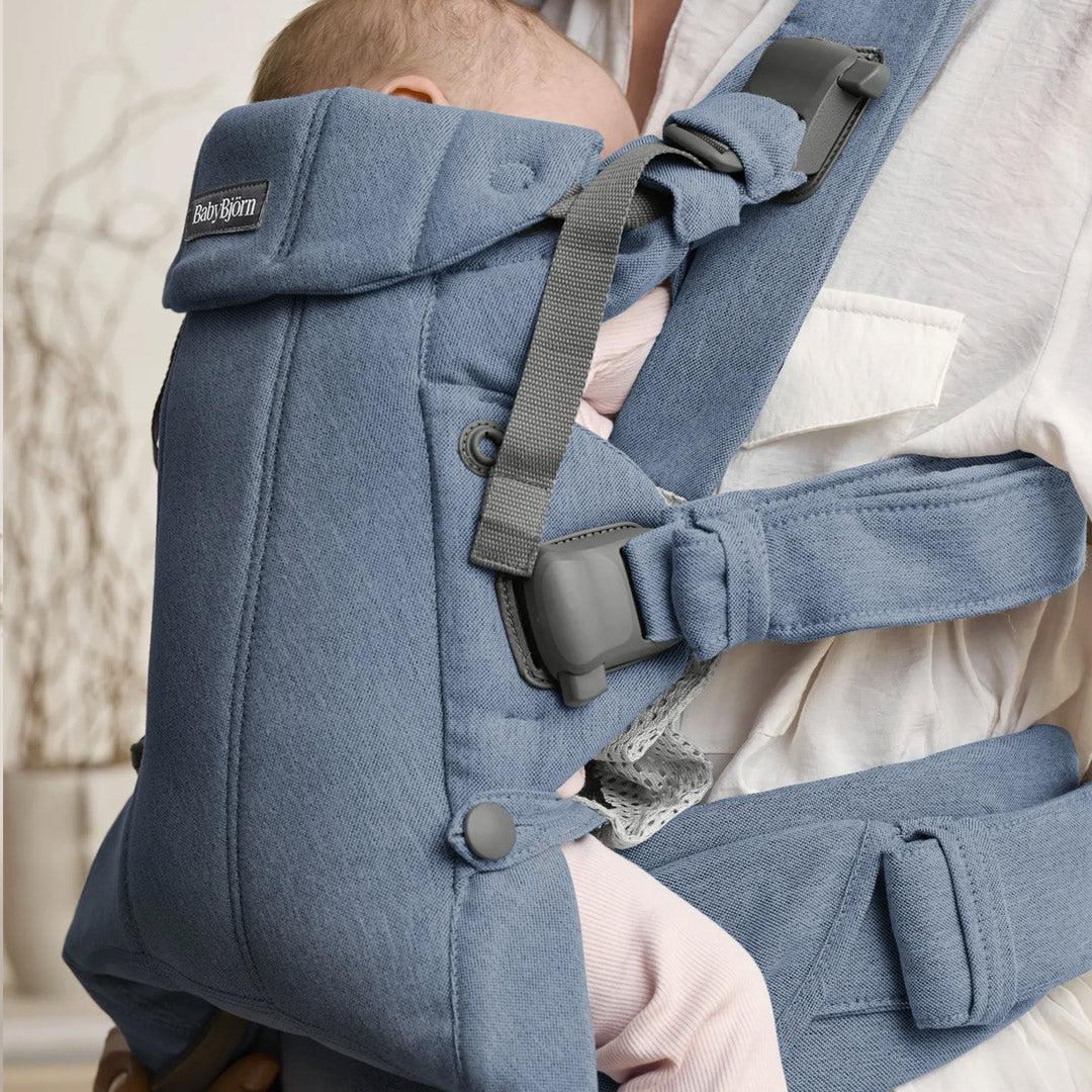  BabyBjorn Harmony Woven Melange - Blue、mySite、merchandisen