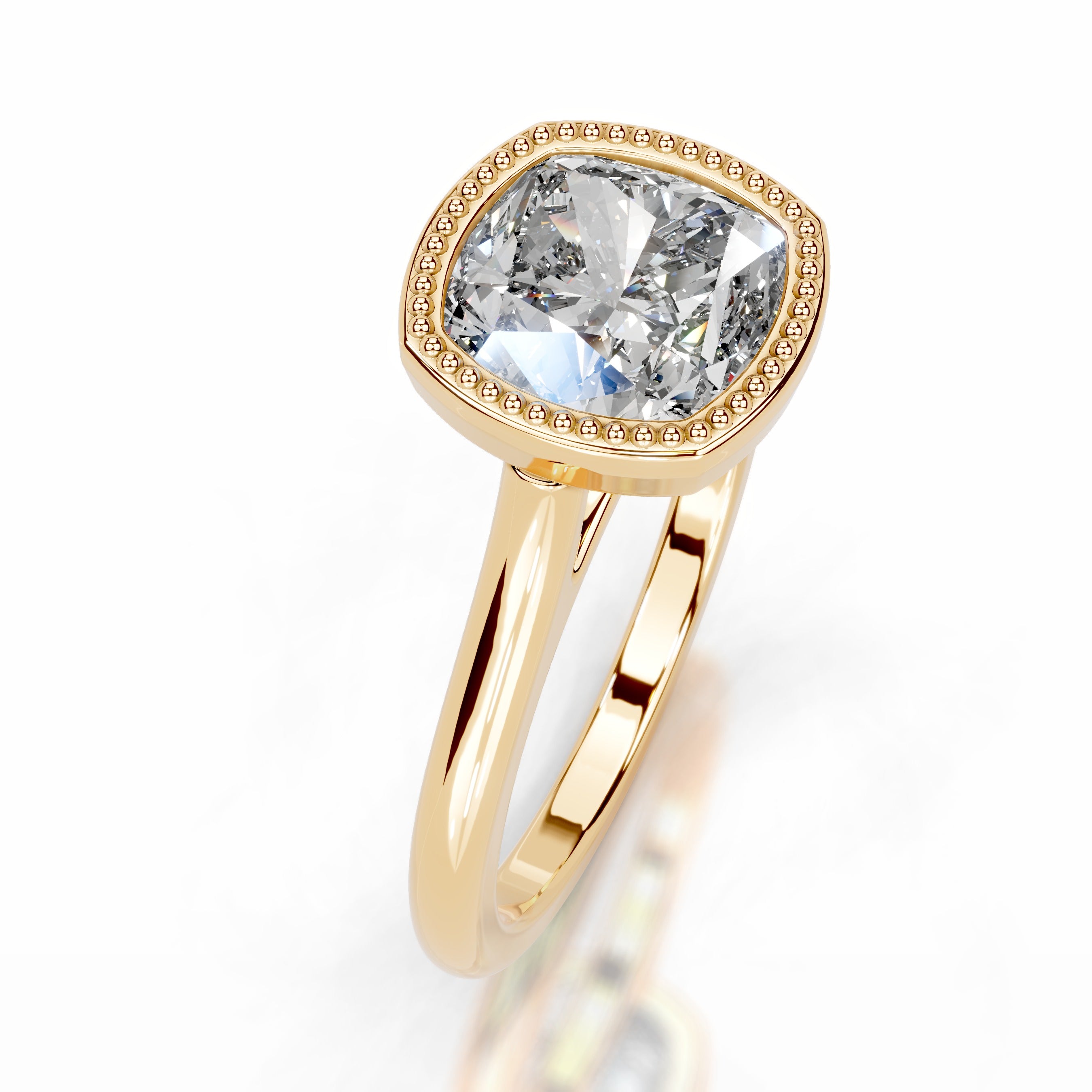 Matilda Diamond Engagement Ring - 18K Yellow Gold、mySite、hinf8tx79