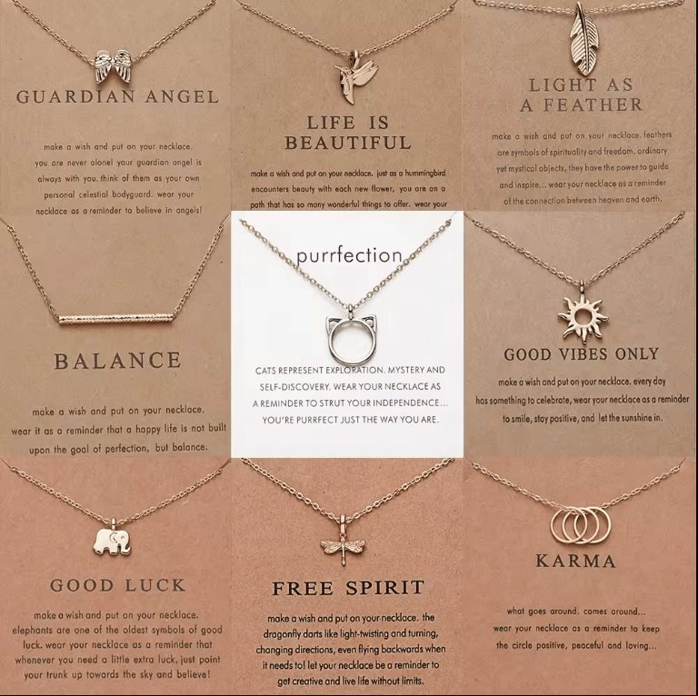 Inspirational Carded Gift Necklaces for Girls、mySite、g9winljtr