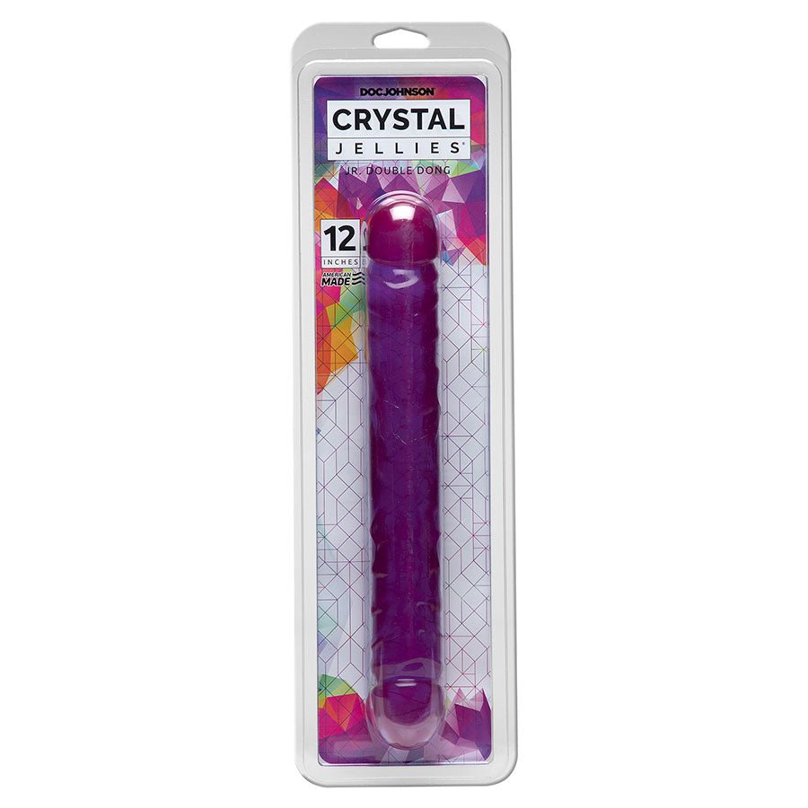 12 Inch Crystal Jellies Jr. Double Dildo、mySite、bottomscart